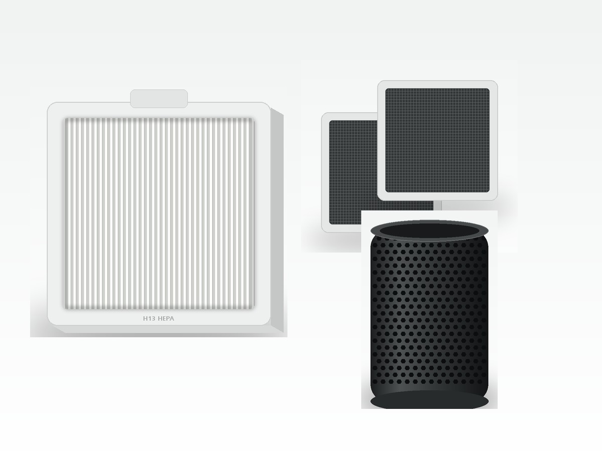 CA-500 1년 세트 구성품 배치